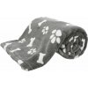 Kenny blanket, plush, 75 × 50 cm, grey