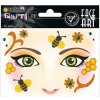 HERMA Face Art nálepky na tvár Honey Bee