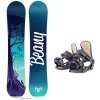 Beany Swing detský/juniorský snowboard + Beany Junior viazanie - 120 cm + XS - EU 32-35