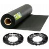 Agrovláknina Plonos čierna 1 m x 75 m 150 g/m2 + 50 kolíkov