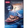 CUBICFUN 3D puzzle Čeľuste: Útok žraloka 242 dielikov
