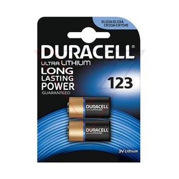 Duracell Ultra CR123A 2 ks 81510034