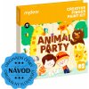 Mideer Párty zvieratiek sada na maľovanie prstami