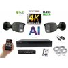 MS 4K IP 2 kamerový set so switchom 8 Mpix GTube (6379K2B) (Monitorrs Security)