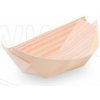 WIMEX s.r.o. Fingerfood miska drevená lodička 9 x 6 cm [100 ks]
