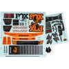 Traxxas Nálepky Unlimited Desert Racer Fox
