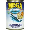 MEGA sardinky v sójovom oleji 155g