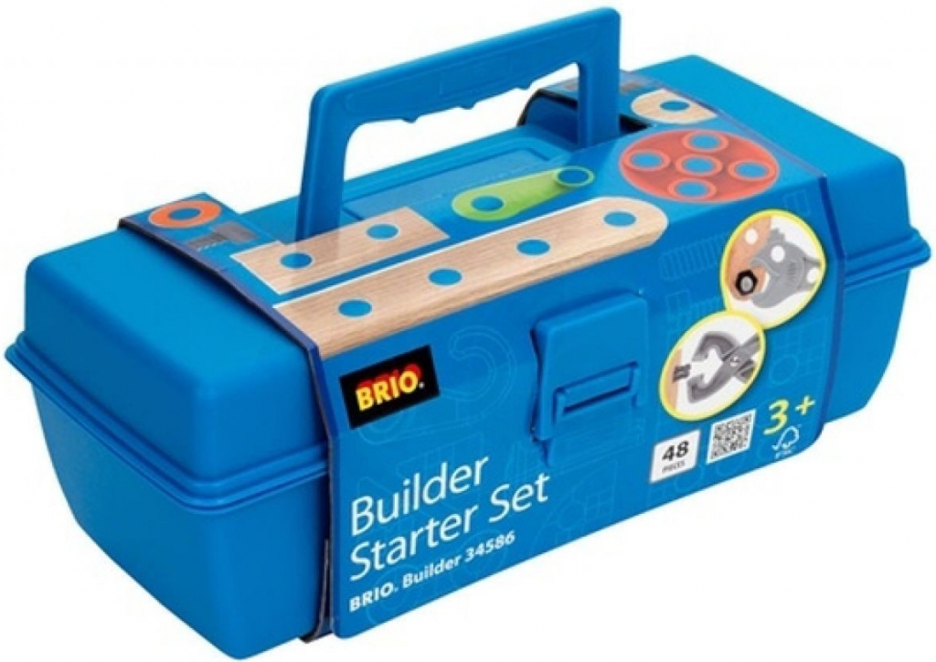 Brio Builder štartovací set v kufríku 48 ks