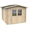 Twig Drevený záhradný domček BH25 Madame, prírodný, 215 x 250 cm
