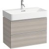 Laufen Priestorová skrinka pod umývadlo 73,5 cm, svetlý orech H4101821601011
