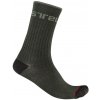 Castelli Distanza 20, Military green Veľkosť: 36 - 39 Merino, zimné cyklo ponožky
