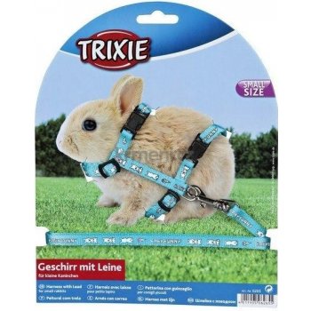 Trixie Postroj s vodítkem pro zakrslé králíky 20-33 cm