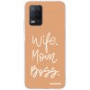 Picasee silikonový průhledný obal pro Realme 8 5G - Boss Mama