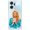 Odolné silikónové puzdro iSaprio - Coffe Now - Redhead - Honor X7a