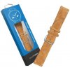 RhinoTech univerzální řemínek Genuine Suede Leather Quick Release 22mm hnědý RTPS-013-BN