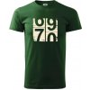 Tachometer 70 - Klasické pánske tričko vyššej gramáže - 3XL ( Fľaškovozelená )