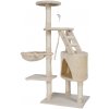 Škrabadlo pre mačky s viacerými úrovňami a hračkami - Rosalia, 49x40x118 cm Agrofortel