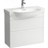 Laufen The New Classic Skrinka pod umývadlo s 2 zásuvkami, biela matná H4060420851701