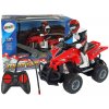 LEAN TOYS Štvorkolka na diaľkové ovládanie 27MHz 1:16 červená RTR