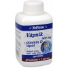 MedPharma Vápnik 600 mg Vitamín D liquid 67 kapsúl