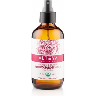 Alteya Organics Ružová voda Bio z ruže stolistej (Rosa Centifolia) Alteya Organics 240 ml sklo