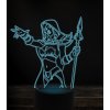 Beling 3D lampa, jaina proudmoore 4, 7 Farebná V1LW