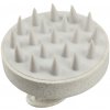 Silikónová masážna kefa na pokožku hlavy Hairway Organica Silicone Head Massage Brush - béžová (08093-20)