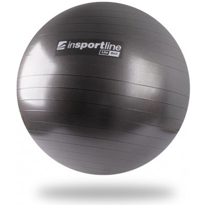 Gymnastická lopta inSPORTline Lite Ball 65 cm čierna