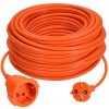 Predlžovací kábel 30m/1z 2x1,5mm SOLIGHT PS24 orange