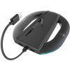 iPega P5S035SA Vertikálne Stojan s RGB pre PS5 Slim/PS5 Pre čierna