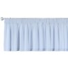 Dekoria Krátky záves na riasiacej páske, pastelovo modrá, 390 x 40 cm, Loneta, 133-35
