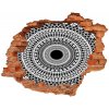 Diera 3D fototapeta nálepka Ozdoby kruh 90x70 cm