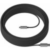 Logitech Strong USB kábel USB-A-USB-C 10m čierna (939-001799)