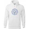 Cibulák tanier - Mikina pánska Cape s kapucňou - 2XL ( Biela )