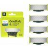 Pánske náhradné hlavice Philips OneBlade QP240/50 Náhradné brity 4ks (QP240/50 a 8710103941941)