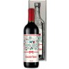 Bohemia Gifts Vianočné víno Merlot 0,75 l Vína: Kouzelné Vánoce