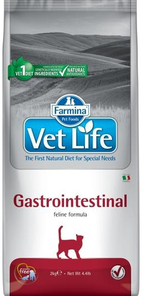 Vet Life Natural Feline Dry Gastro-Intestinal 2 kg