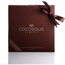 Cocosolis organic Balenie luxusných kávových peelingov 4x 280 g darčeková sada