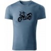 T-ričko BMW R1200RS pánske tričko Farba trička: Denim, Veľkosť: M