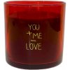 My Flame Lifestyle MY FLAME VONNÁ SVIEČKA - YOU + ME = LOVE - UNCONDITIONAL