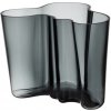 Iittala Váza Alvar Aalto 160mm, tmavo sivá