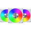 Montech Metal Pro 12 ARGB PWM bílá sada 120mm ventilátorů (3 ks)
