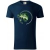 Ryba s prútom - Tričko z organickej bavlny - 3XL ( Tmavomodrá (veľmi tmavá - skoro čierna) )