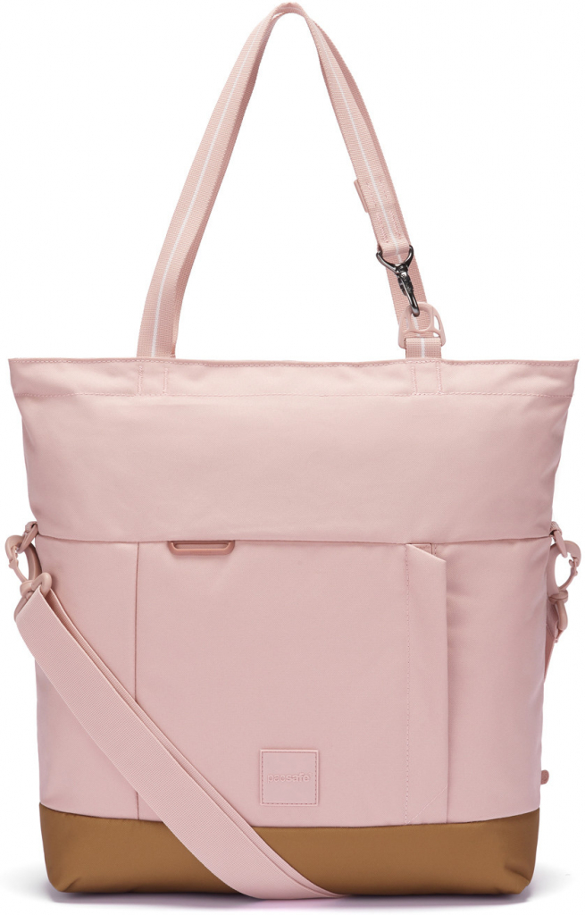 Pacsafe GO crossbody TOTE sunset pink