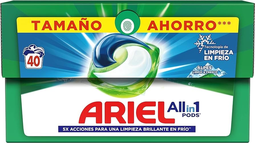 Ariel Alpine gélové kapsule na pranie 40 ks