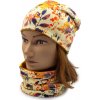 Čiapka a nákrčník Jeseň - L