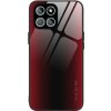 Sklenený kryt GRADIENT na Honor X8 4G – Červená