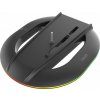 NONAME iPega P5S035SAH Vertikální Stojan (2xUSB-A) s RGB pro PS5 Slim/PS5 Pro Black