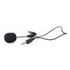Mikrofon s klipsňou, GEMBIRD MIC-C-01, čierny