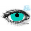 Lucifer Crazy šošovky - nedioptrické - UV GLOW GREEN mini sclera (2 šošovky)